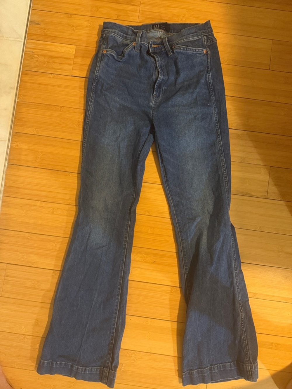 GAP Denim Dark Wash Flare Jeans